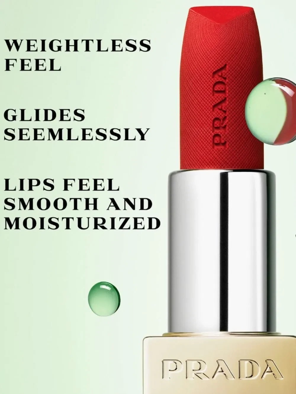 Prada Monochrome Soft Matte Refillable Lipstick